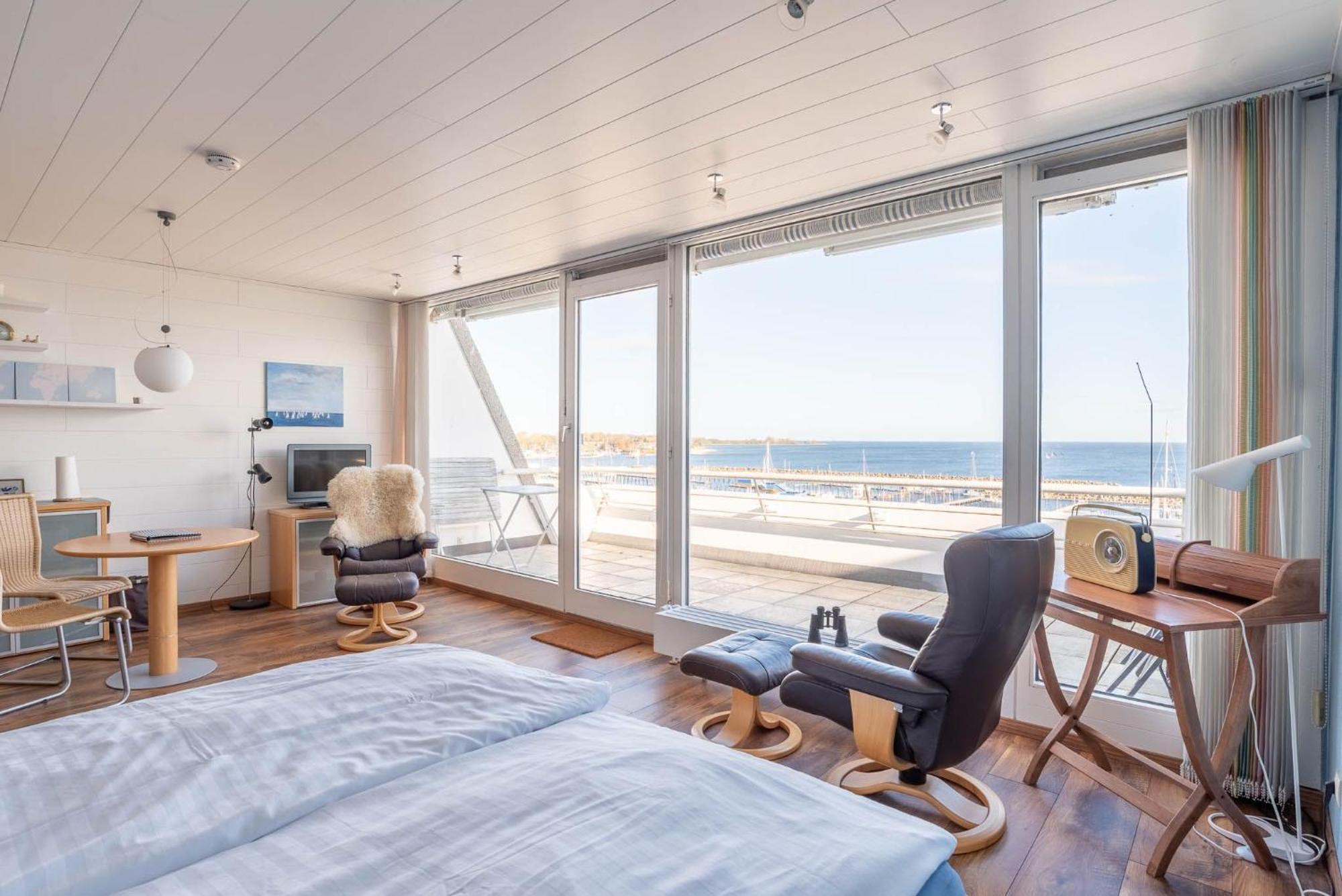 Ferienwohnung Hafen Strand Schilksee Bagian luar foto